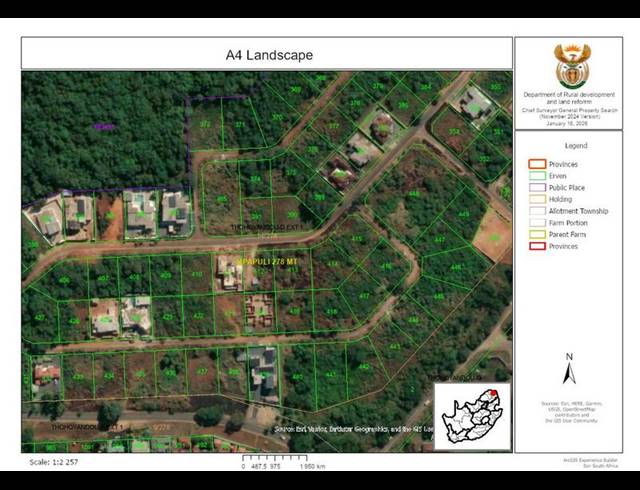 LAND FOR SALE IN THOHOYANDOU